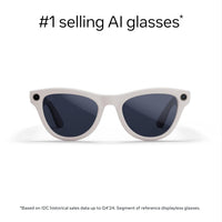 Ray-Ban Meta Skyler Shiny Chalky Gray