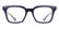 Wayfarer Shiny Blue Sheet Frame Men