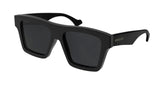 Square Black Sheet Frame Over Size Dark Grey Lens Lens UV Protection Unisex