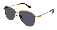 Aviator Metal Frame Grey Lens UV Protection Unisex