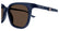 Square Shniy Blue Sheet Frame Brown Lens UV Protection Unisex