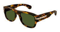 Wayfarer Havana Sheet Frame Green Lens UV Protection Unisex