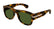 Wayfarer Havana Sheet Frame Green Lens UV Protection Unisex