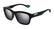 Wayfarer Shiny Black Tr Frame Fleshy Mirror Lens UV Protection Men
