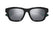 Wayfarer Shiny Black Tr Frame Fleshy Mirror Lens UV Protection Men