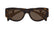 Cat Eye Shiny Brown Sheet Frame Brown Lens UV Protection Women