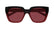 Butterfly Black And Cherry Frame Ruby Lens UV Protection Women